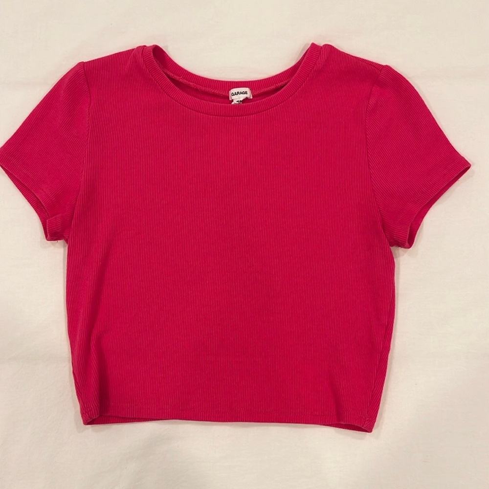 GARAGE ribbed shirt